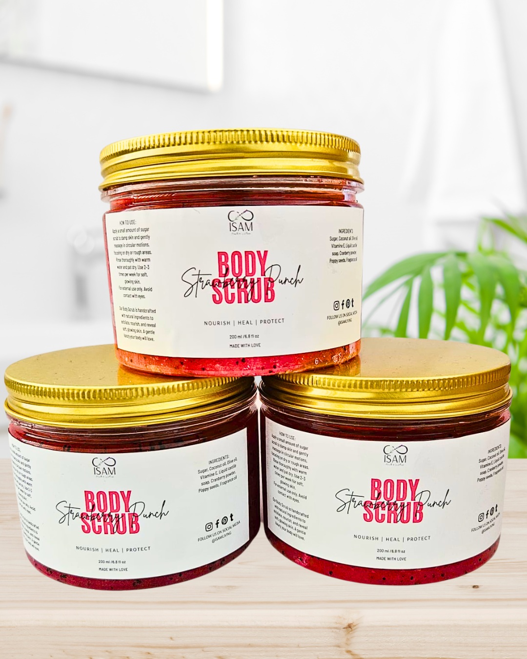 Strawberry Punch Sugar Scrub