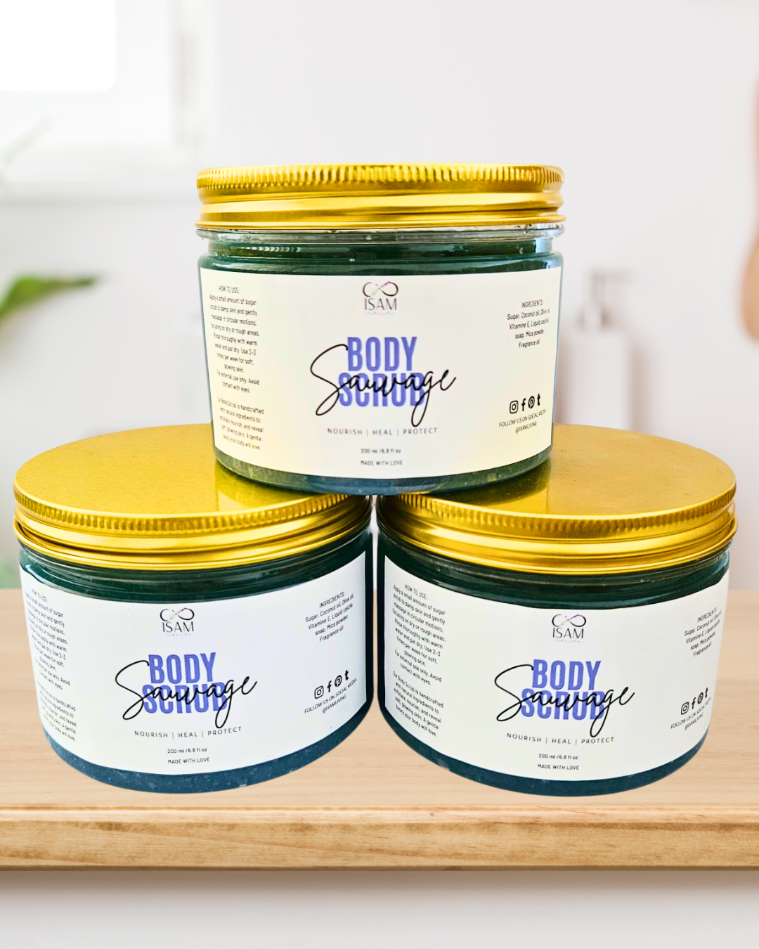 Sauvage Sugar Scrub