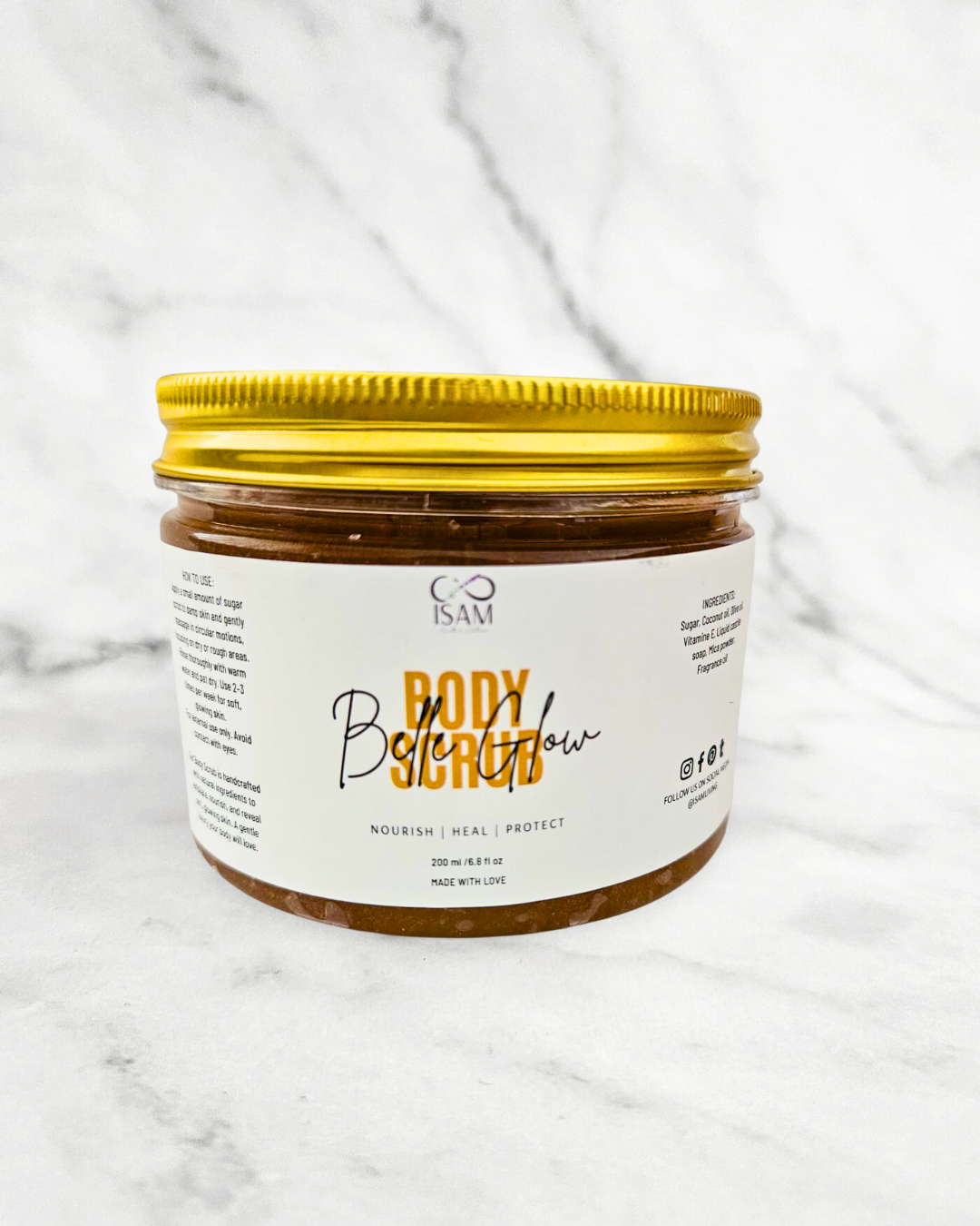 Belle Glow Sugar Scrub