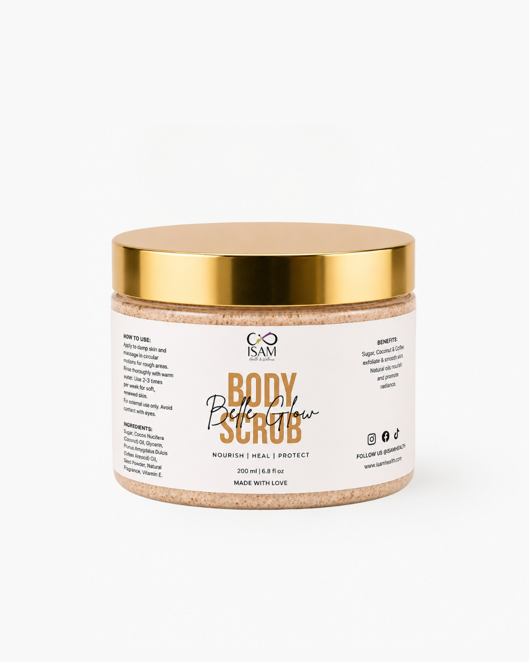 Belle Glow Sugar Scrub