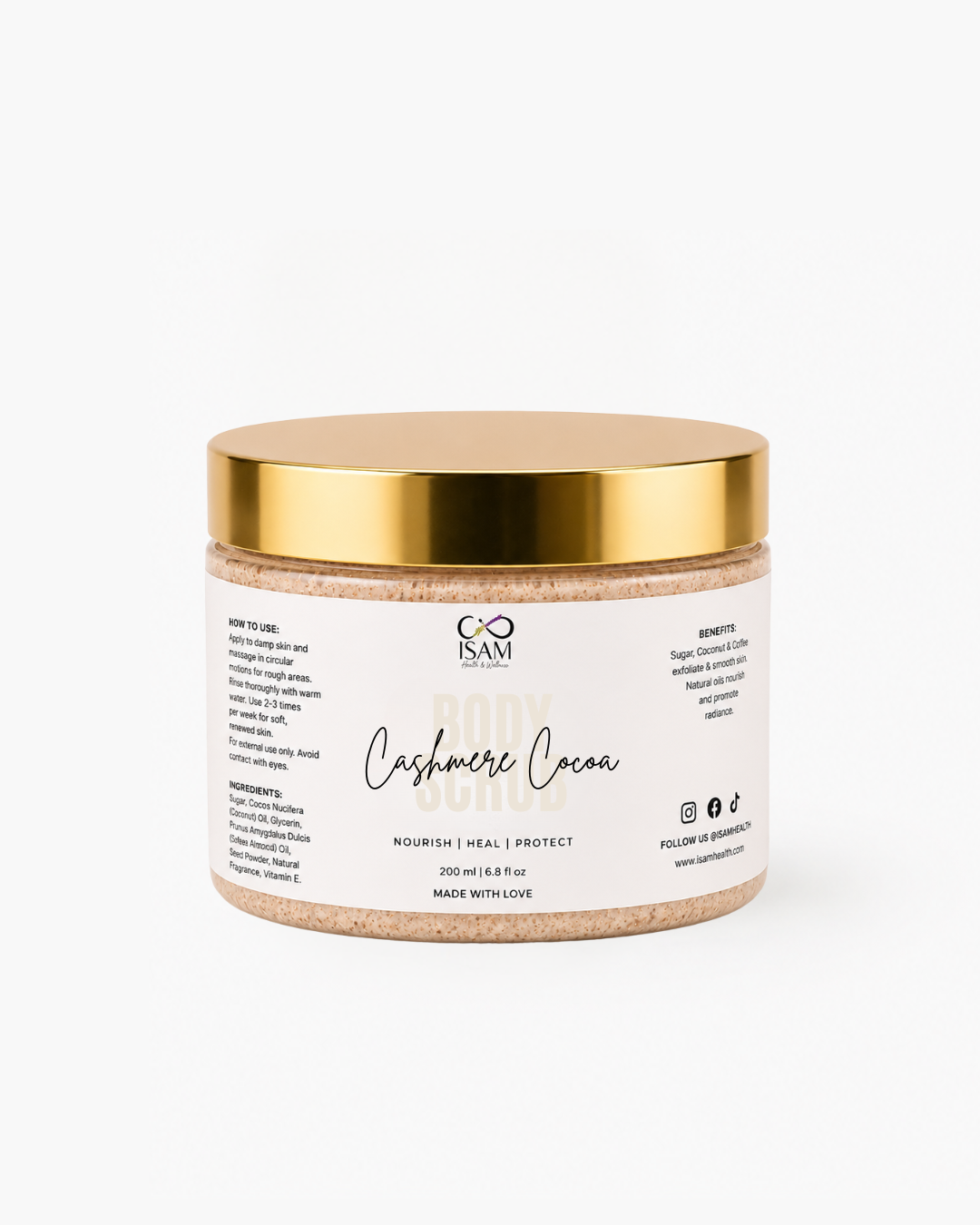 Cashmere Cacao Sugar Scrub