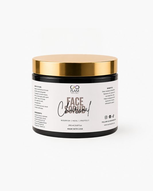 Charcoal Face scrub