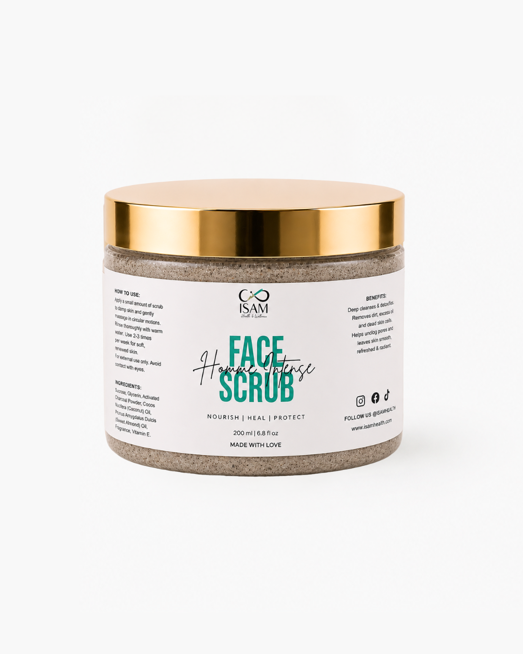 Homme Intense Sugar scrub